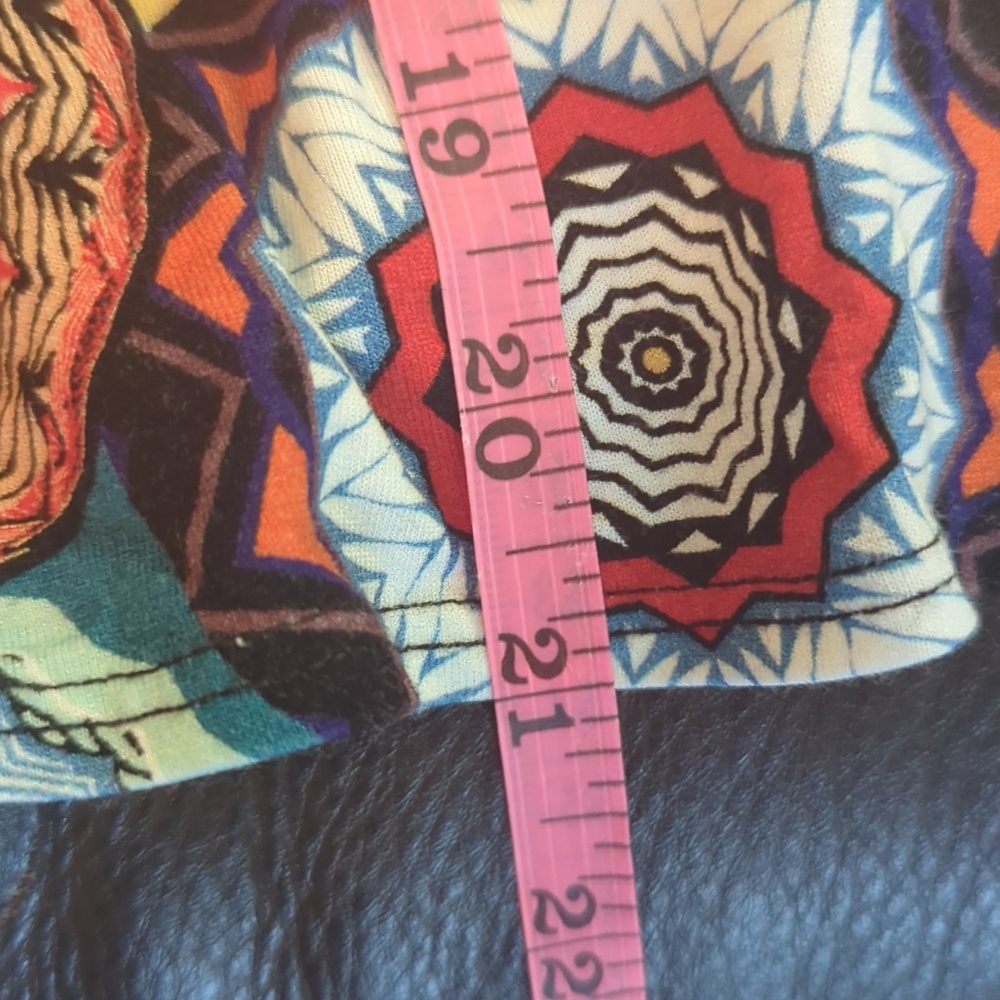 Salaam Printed Asymmetrical Skirt Size Small - Picture 6 of 6